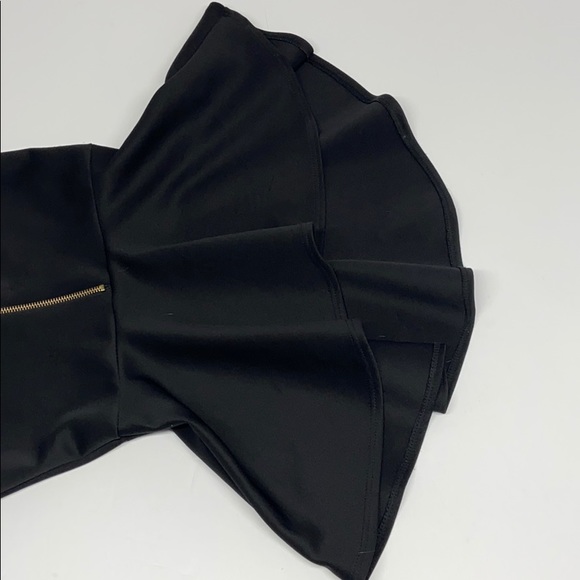 Lilly Morgan Peplum Sz S Black Tank - Picture 4 of 6